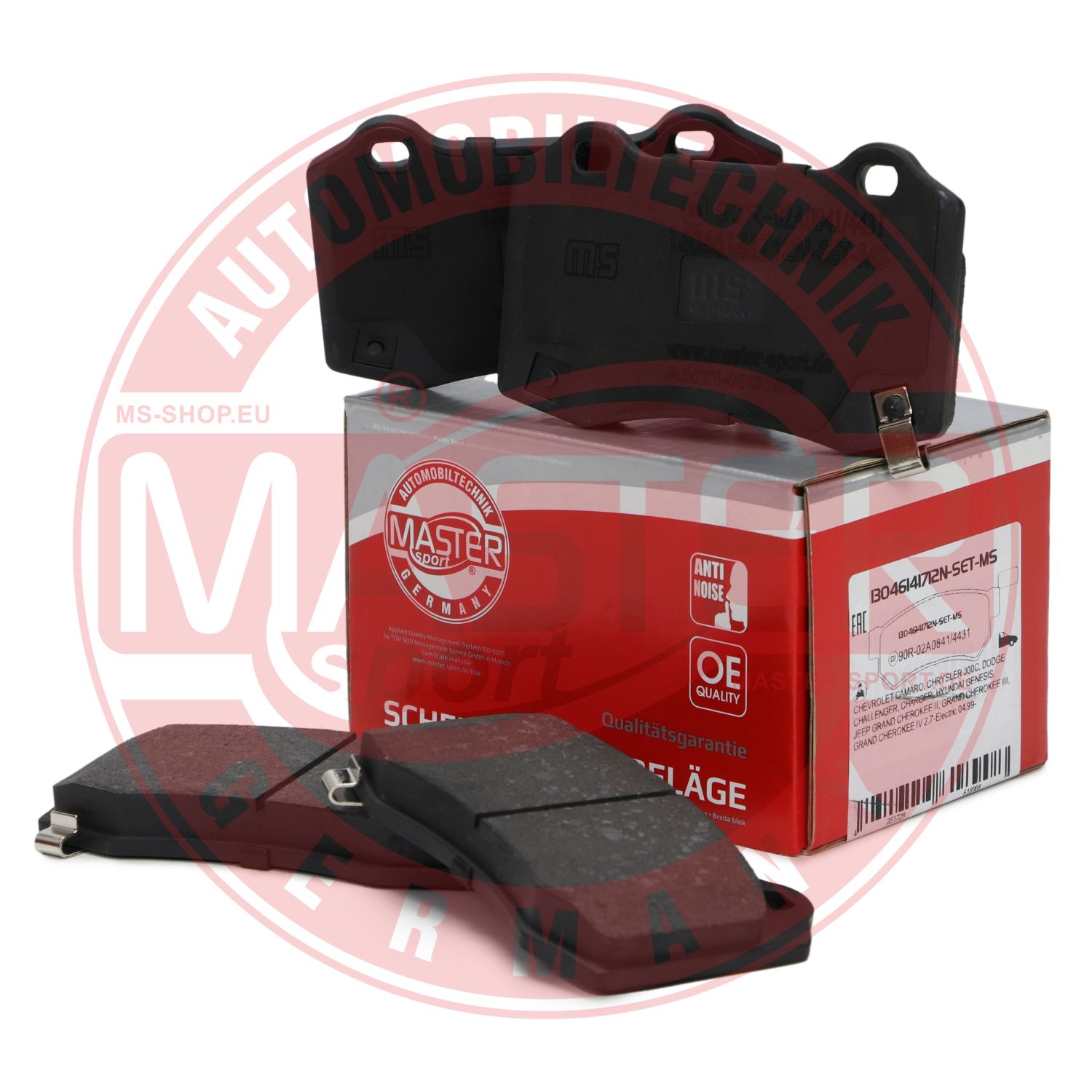 Placute frana MASTERSPORT GERMANY 13046141712N-SET-MS